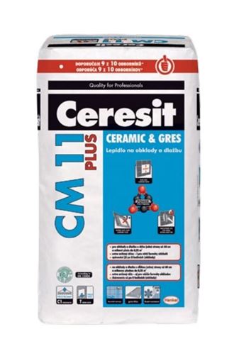 CERESIT CM 11 PLUS cementové lepidlo pro gresové dlažby 25 kg 1535531 Obrázek - Hlavní obrázek