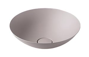 ALAPE SB. TERRA 450 umyvadlová mísa 45 cm, bez přepadu, ústřicová matná