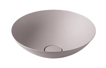 ALAPE SB. TERRA 450 umyvadlová mísa 45 cm, bez přepadu, ústřicová matná