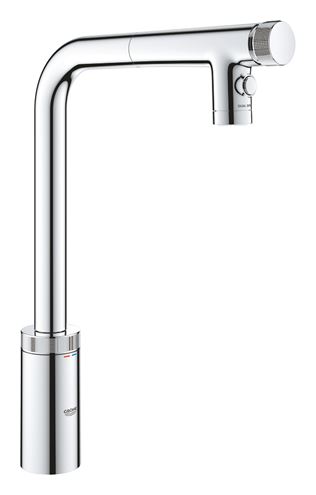 GROHE SMARTCONTROL dřezová baterie, s vytahovací sprškou, chrom 31889000 Obrázek - Hlavní obrázek