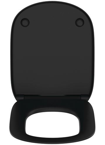 IDEAL STANDARD TESI WC sedátko, SoftClose, hedvábná černá T3529V3 Obrázek - fotka