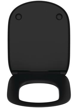 IDEAL STANDARD TESI WC sedátko, SoftClose, hedvábná černá T3529V3 Obrázek - fotka