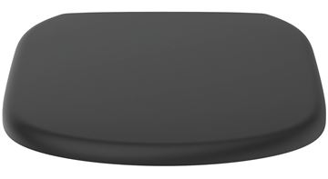 IDEAL STANDARD TESI WC sedátko, SoftClose, hedvábná černá T3529V3 Obrázek - fotka