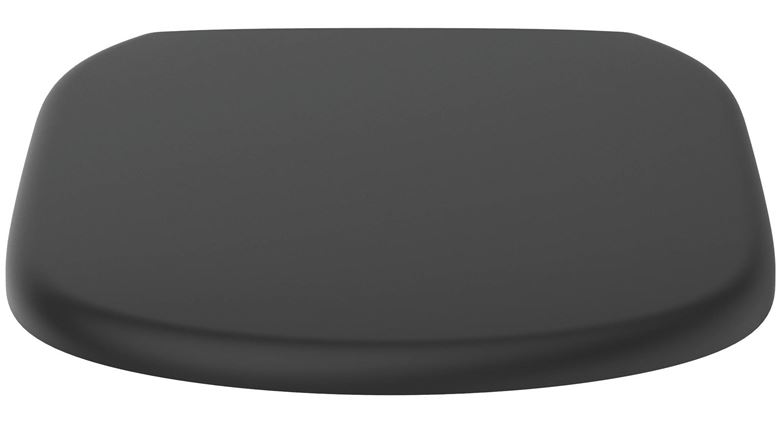 IDEAL STANDARD TESI WC sedátko, SoftClose, hedvábná černá T3529V3 Obrázek - fotka