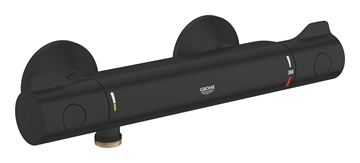 GROHE GROHTHERM 800 sprchová nástěnná termostatická baterie, Water Saving, matná černá