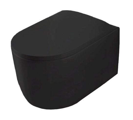 ARTCERAM MONET závěsné WC, Rimless splachování, matná černá MNV001 17,00 Obrázek - Hlavní obrázek