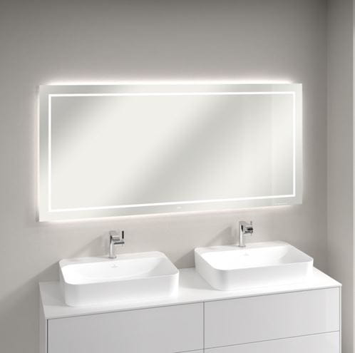VILLEROY & BOCH FINION zrcadlo 160x75 cm, s osvětlením, s regulací teploty světla G6001600 Obrázek - fotka
