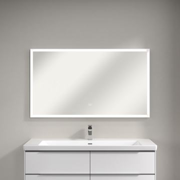 VILLEROY & BOCH SUBWAY 3.0 zrcadlo 130x75 cm, s osvětlením, s regulací stmívání a teploty světla, se senzorem A4631300 Obrázek - fotka