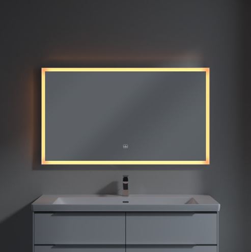 VILLEROY & BOCH SUBWAY 3.0 zrcadlo 130x75 cm, s osvětlením, s regulací stmívání a teploty světla, se senzorem A4631300 Obrázek - fotka