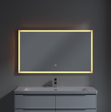 VILLEROY & BOCH SUBWAY 3.0 zrcadlo 130x75 cm, s osvětlením, s regulací stmívání a teploty světla, se senzorem A4631300 Obrázek - fotka