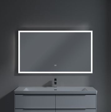 VILLEROY & BOCH SUBWAY 3.0 zrcadlo 130x75 cm, s osvětlením, s regulací stmívání a teploty světla, se senzorem A4631300 Obrázek - fotka