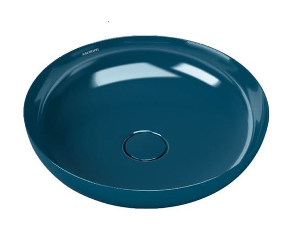 KALDEWEI MIENA 3181 umyvadlová mísa 38 cm, bez přepadu, smaltovaná ocel, Perl-Effect, deep dream 909406003678 Obrázek - Hlavní obrázek