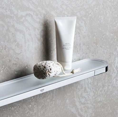 GROHE SELECTION police 600 mm, nástěnná, sklo, chrom 41057000 Obrázek - fotka