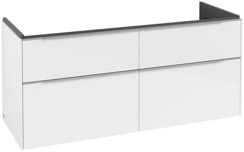 VILLEROY & BOCH SUBWAY 3.0 skříňka pod dvojumyvadlo 127,2x47,8x57,6 cm, 4 zásuvky, Brilliant White C56800VE Obrázek - Hlavní obrázek