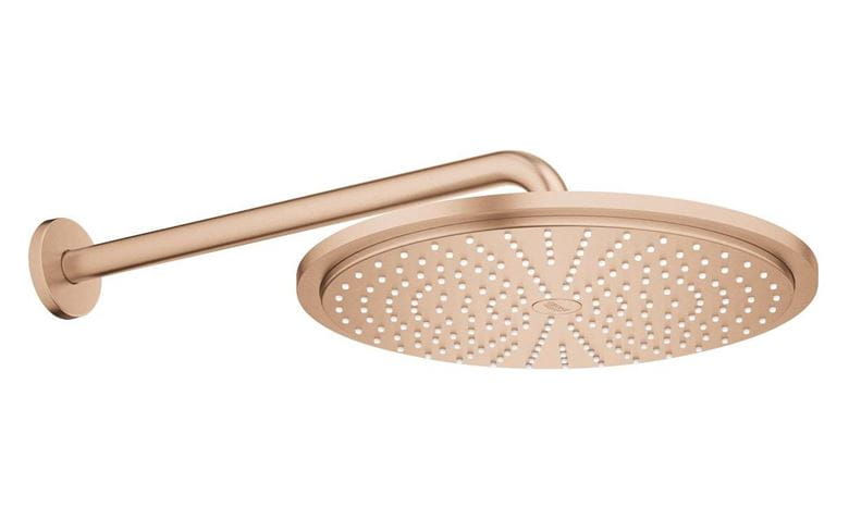 GROHE RAINSHOWER COSMOPOLITAN 310 horní sprcha pr. 310 mm, s ramenem, Water Saving, kartáčovaný Warm Sunset 26066DL0 Obrázek - fotka