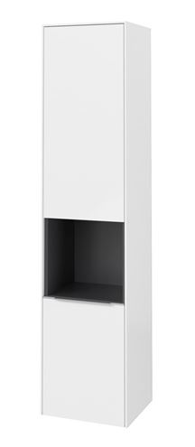 VILLEROY & BOCH SUBWAY 3.0 vysoká skříňka 40x36,2x171 cm, 2 dvířka, 1 police, panty vpravo, Brilliant White C58900VE Obrázek - fotka