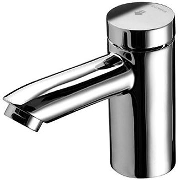 SCHELL PETIT SC umyvadlová stojánková baterie pro jednu vodu, vysokotlaká, samouzavírací, chrom