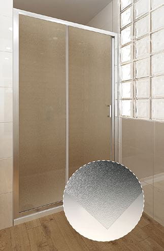 ROTH PROJECT LD3/800 sprchové dveře 80x180 cm, posuvné, bílá/sklo grape 215-8000000-04-11 Obrázek - fotka
