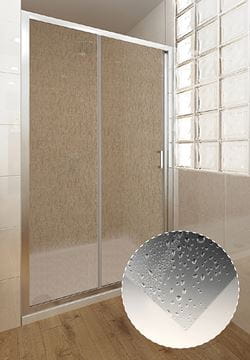 ROTH PROJECT LD3/800 sprchové dveře 80x180 cm, posuvné, bílá/plast damp 215-8000000-04-04 Obrázek - fotka