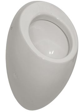 SANELA pisoár Alessi s radarovým splachovačem, napájení ze sítě, zadní přívod vody, Bluetooth ovládání