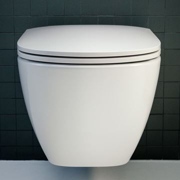 LAUFEN LUA závěsné WC, se SoftClose sedátkem, Rimless splachování H8660800000001 Obrázek - fotka