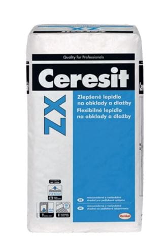 CERESIT ZX flexibilní lepidlo pro obklady a dlažby 25 kg 2181758 Obrázek - Hlavní obrázek