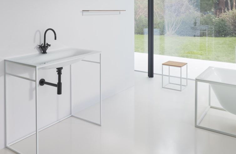 BETTELUX SHAPE rám pro umyvadlo 800x495x890 mm, matná černá Q011-815 Obrázek - fotka