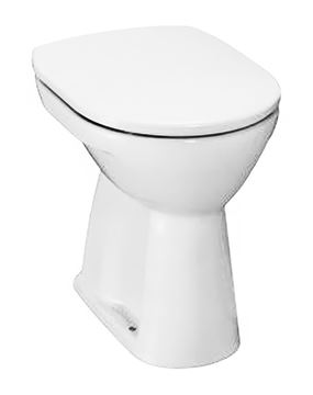 JIKA LYRA PLUS stacionární WC, ploché splachování, spodní odpad