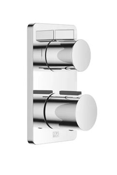 DORNBRACHT LULU podomítková termostatická baterie, pro 2 spotřebiče, chrom