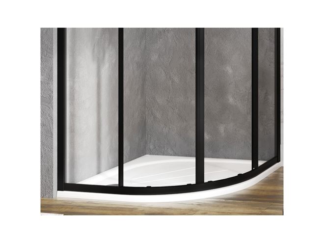 RAVAK ELIPSO PRO 100 sprchová vanička 100x100 cm, R500, litý mramor, bez nožiček, s protiskluzem XA23AA01010 Obrázek - fotka