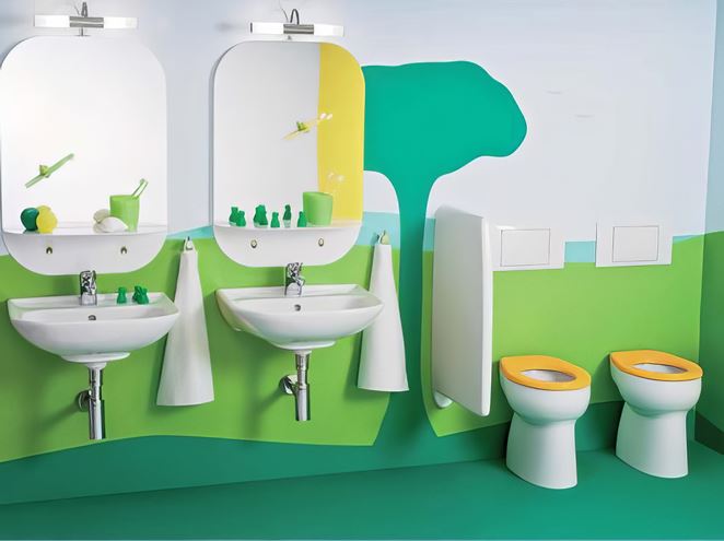 JIKA BABY dětské stacionární WC, spodní odpad H8220370000001 Obrázek - fotka