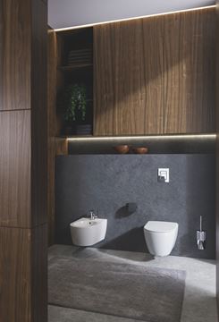 GROHE ALLURE bidetová stojánková baterie, s odtokovou soupravou, chrom 24160001 Obrázek - fotka