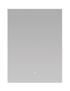 EASY zrcadlo 60x80 cm, s osvětlením, s regulací stmívání a teploty světla, se senzorem, s vyhříváním