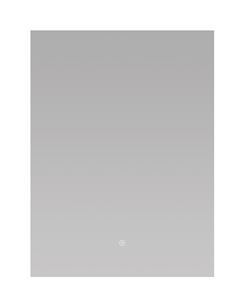 EASY zrcadlo 60x80 cm, s osvětlením, s regulací stmívání a teploty světla, se senzorem, s vyhříváním