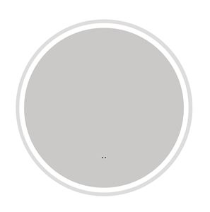 EASY zrcadlo 60 cm, s osvětlením, s regulací stmívání a teploty světla, se senzorem, s vyhříváním