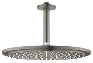 GROHE RAINSHOWER COSMOPOLITAN 310 horní sprcha pr. 310 mm, s ramenem, Water Saving, kartáčovaný hard graphite