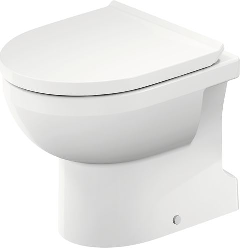 DURAVIT NO.1 stacionární WC, Rimless splachování, spodní odpad 21840100002 Obrázek - fotka
