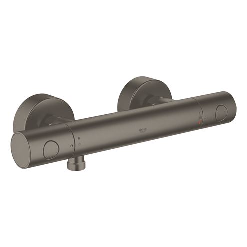 GROHE GROHTHERM 1000 COSMOPOLITAN M sprchová nástěnná termostatická baterie, Water Saving, kartáčovaný hard graphite 34065AL2 Obrázek - Hlavní obrázek