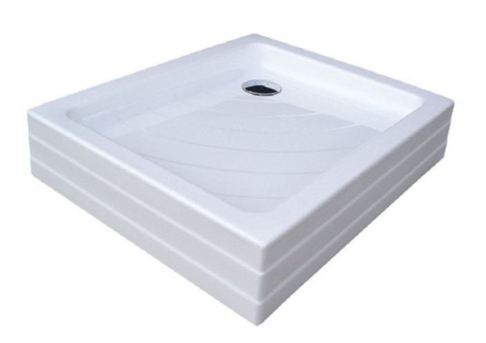RAVAK ANGELA 90 PU sprchová vanička 90,5x90,5 cm, akrylát, samonosná A007701120 Obrázek - Hlavní obrázek