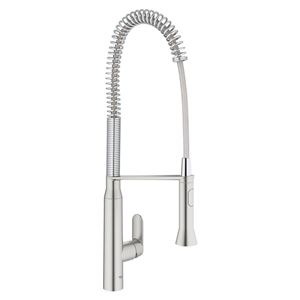 GROHE K7 dřezová baterie, s flexi ramínkem a sprškou, spersteel