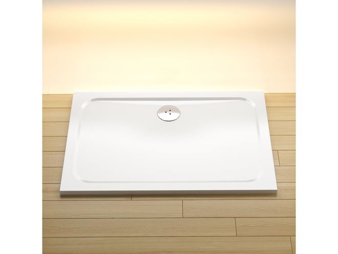 RAVAK GIGANT PRO CHROME sprchová vanička 120x90 cm, litý mramor, bez nožiček XA04G701010 Obrázek - fotka