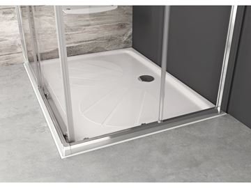 RAVAK GIGANT PRO sprchová vanička 120x90 cm, litý mramor, bez nožiček, s protiskluzem XA03G701010 Obrázek - fotka