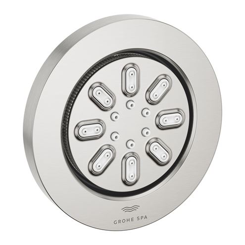 GROHE RAINSHOWER AQUA SMARTACTIVE podomítková boční sprcha, 2 proudy, s tělesem, Water Saving, supersteel 26801DC0 Obrázek - Hlavní obrázek