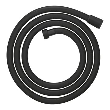 GROHE SILVERFLEX sprchová hadice 1750 mm, hladká, TwistStop, AntiFold, plast, phantom black