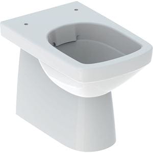 GEBERIT SELNOVA SQUARE stacionární WC, Rimfree splachování, zadní odpad