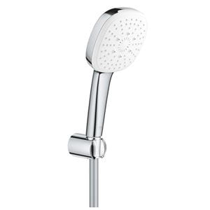 GROHE TEMPESTA CUBE 110 sprchová souprava 3-dílná, ruční sprcha 110x110 mm, 3 proudy, hadice, držák, Water Saving, chrom