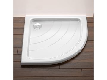 RAVAK RONDA 90 PU sprchová vanička 91x91 cm, R500, akrylát, samonosná A207001120 Obrázek - fotka