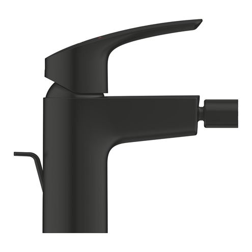 GROHE EUROSMART bidetová stojánková baterie, s odtokovou soupravou, Water Saving, matná černá 329292433 Obrázek - fotka