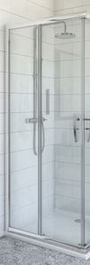 ROTH PROXIMA LINE PXS2L/800 sprchové dveře 80x185 cm, posuvné, levé, brillant/sklo transparent