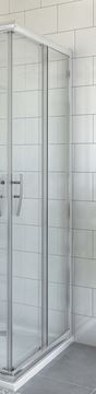 ROTH PROXIMA LINE PXS2P/800 sprchové dveře 80x185 cm, posuvné, pravé, brillant/sklo transparent